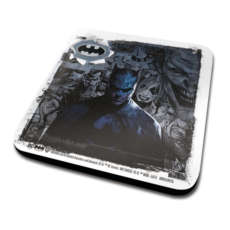 BATMAN (GRAFFITI HERO) GIFT SET incl:mug,coaster,keychain / Zestaw prezentowy Batman: kubek, podkładka,brelok