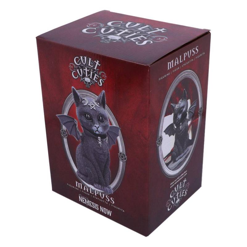 Figurine Cult Cuties Malpuss Winged Occult Cat - 24 cm / Figurka Cult Cuties skrzydlaty kot Malpuss - 24 cm