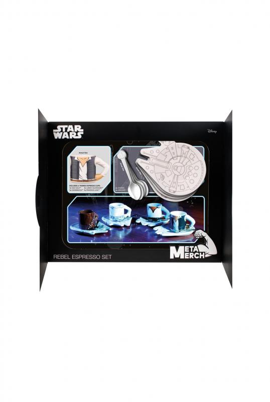 Star Wars Rebel Espresso Set (4 pcs) / Zestaw do espresso Gwiezdne Wojny - Rebelianci (4 szt)