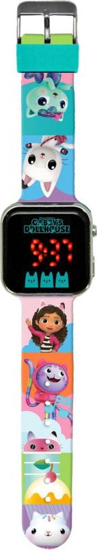 Gabby's Dollhouse led watch v.3 / zegarek cyfrowy Koci domek Gabi (wersja 3)