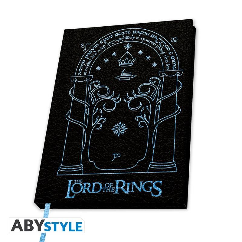 LORD OF THE RINGS premium A5 Notebook Doors of Durin / Władca pierścieni notatnik premium A5 - Drzwi Durina - ABS