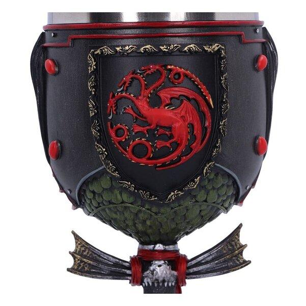 House of the Dragon Daemon Targaryen Goblet (high: 19,5 cm) / puchar kolekcjonerski House of the Dragon (wysokość: 19,5 cm) - Targaryen