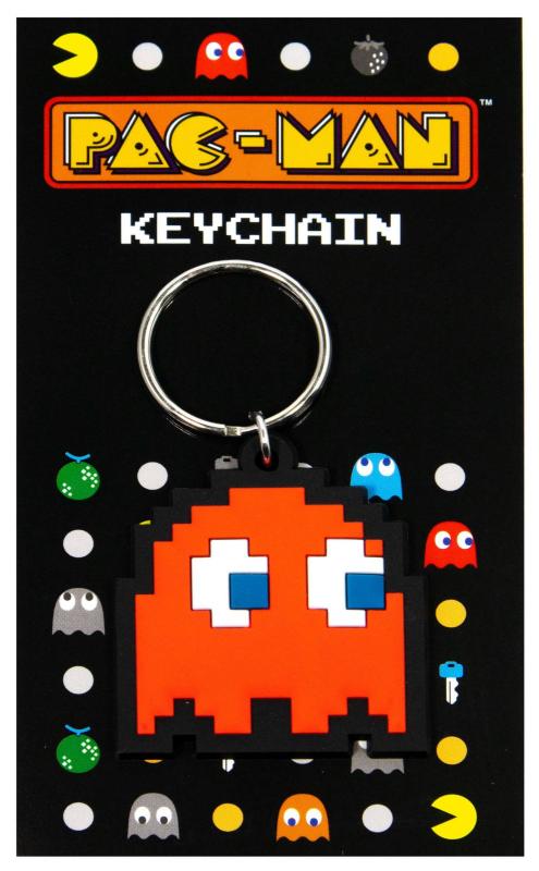 Pac-Man rubber keychain - red ghost / brelok gumowy Pac-man - czerwony duszek