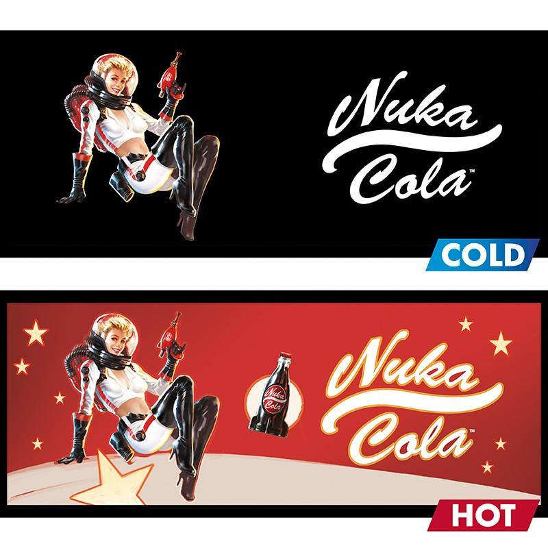 FALLOUT Mug Heat Change (320 ml) - Nuka Cola / kubek termoaktywny Fallout (320 ml) - Nuke Cola - ABS