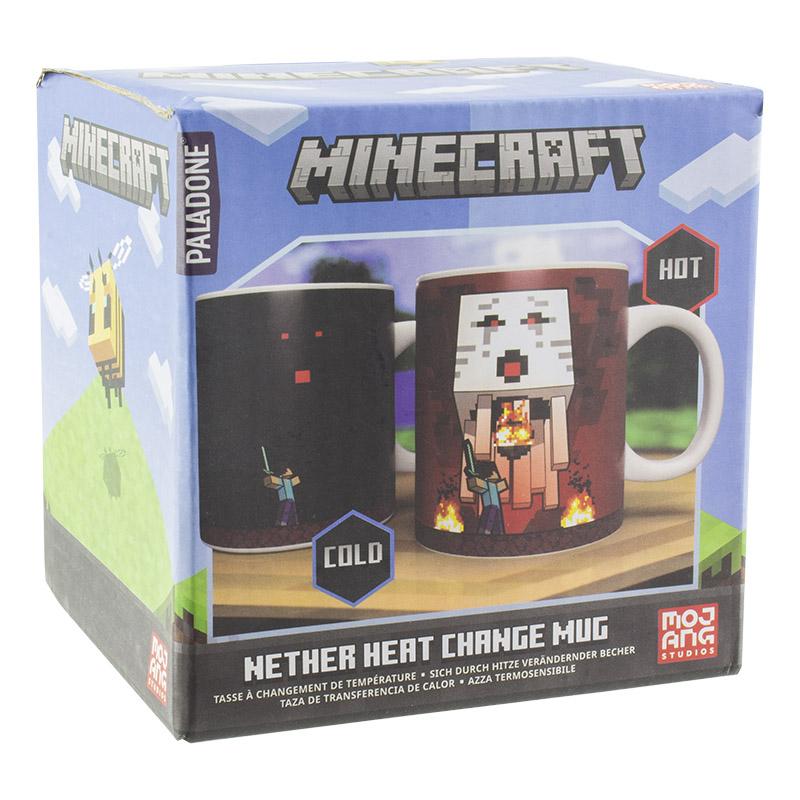 Minecraft Nether Heat Change Mug / Minecraft kubek termoaktywny Nether