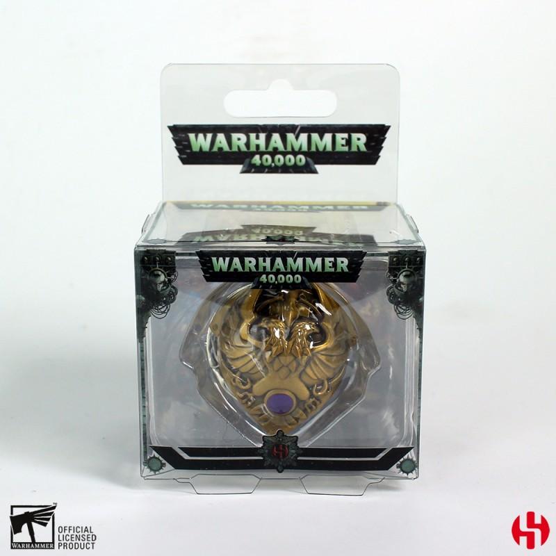 Warhammer 40K Metal Keychain Custodian Shoulder Plate / Warhammer 40K brelok Custodian Shoulder Plate