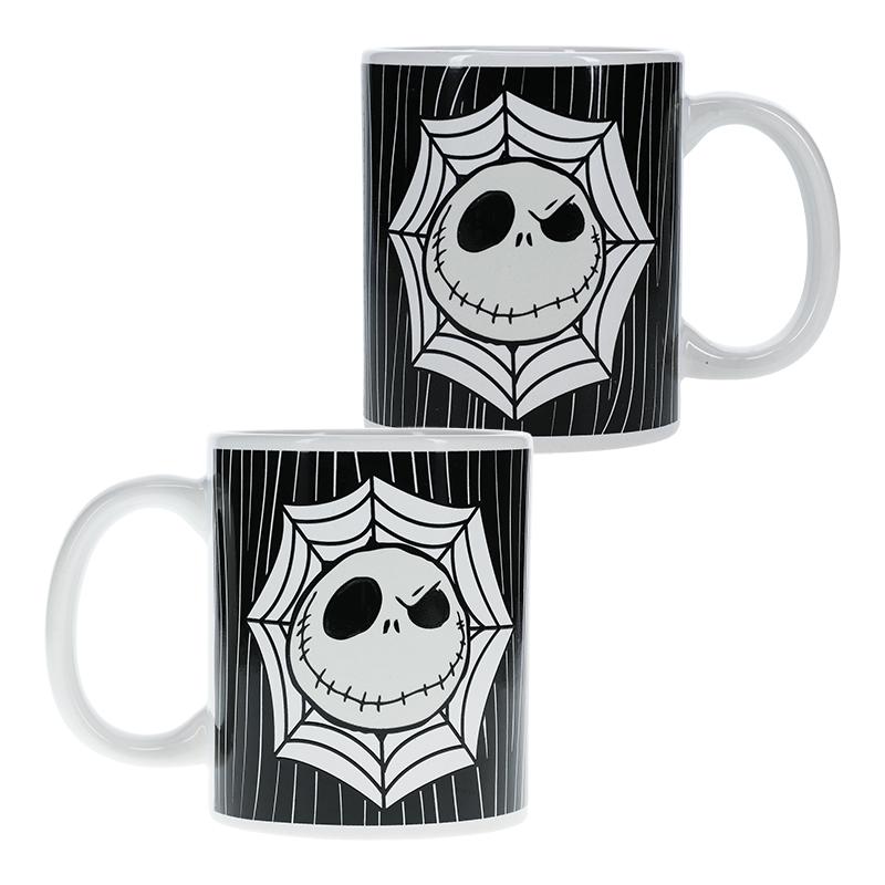 The Nightmare Before Christmas Jack Skellington Glow in the Dark Mug / Miasteczko Halloween Jack Skellington kubek święcący w ciemności