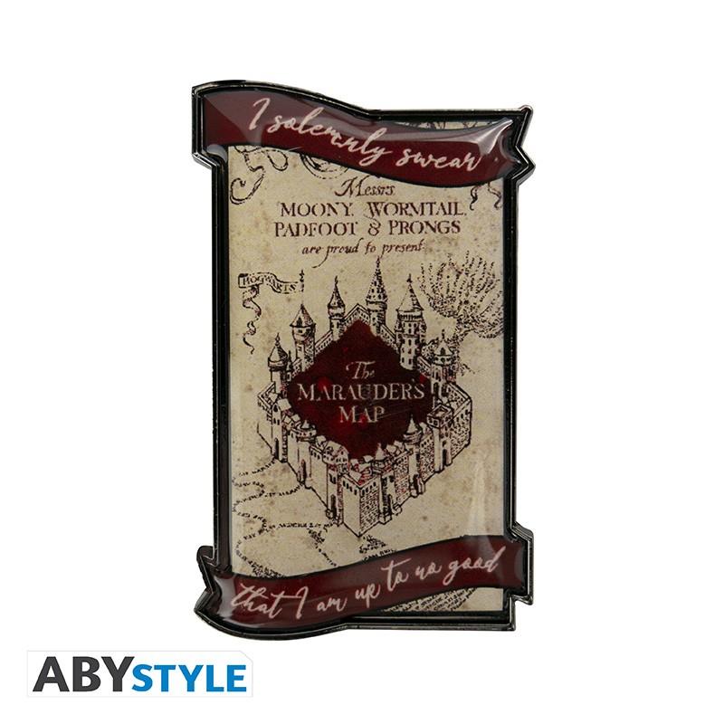 HARRY POTTER premium magnet - Marauders / Harry Potter magnes - Mapa Huncwotów - ABS