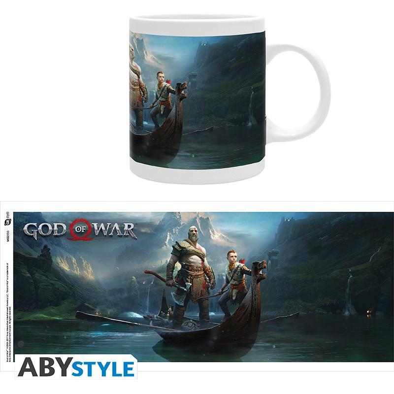 GOD OF WAR mug (320 ml) Key Art / kubek God of War (320 ml) Key Art - ABS