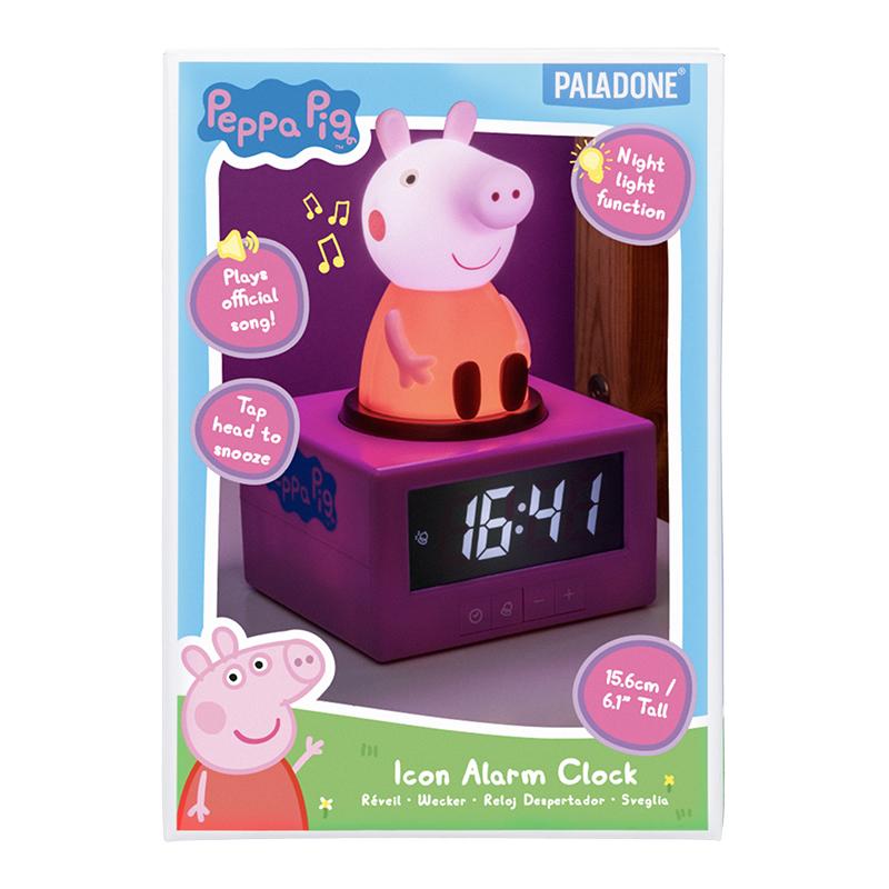 Peppa Pig Icon Alarm Clock (high: 15,60 cm) / Świnka Peppa alarm (wysokość: 15,60 cm)