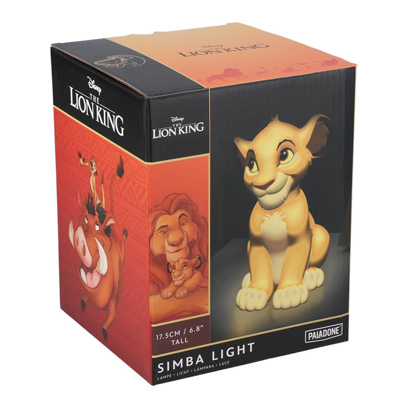 Disney Lion King Simba 3D Light (high: 17,50 cm) / Disney lampka 3D Król Lew - Simba (wysokość: 17,50 cm)