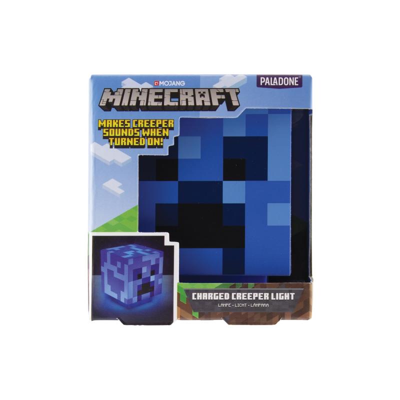 Minecraft Charged Creeper Light with sound / lampka Minecraft naładowany Creeper z dźwiękiem