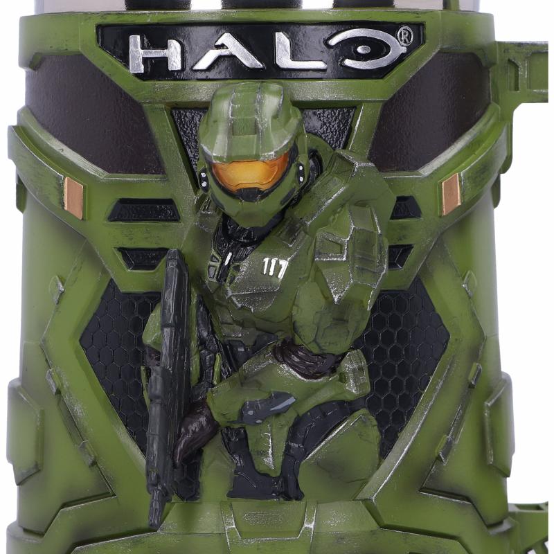 Halo Master Chief Tankard (high: 15,5 cm) / Kufel kolekcjonerski Halo - Master Chief (wys: 15,5 cm)