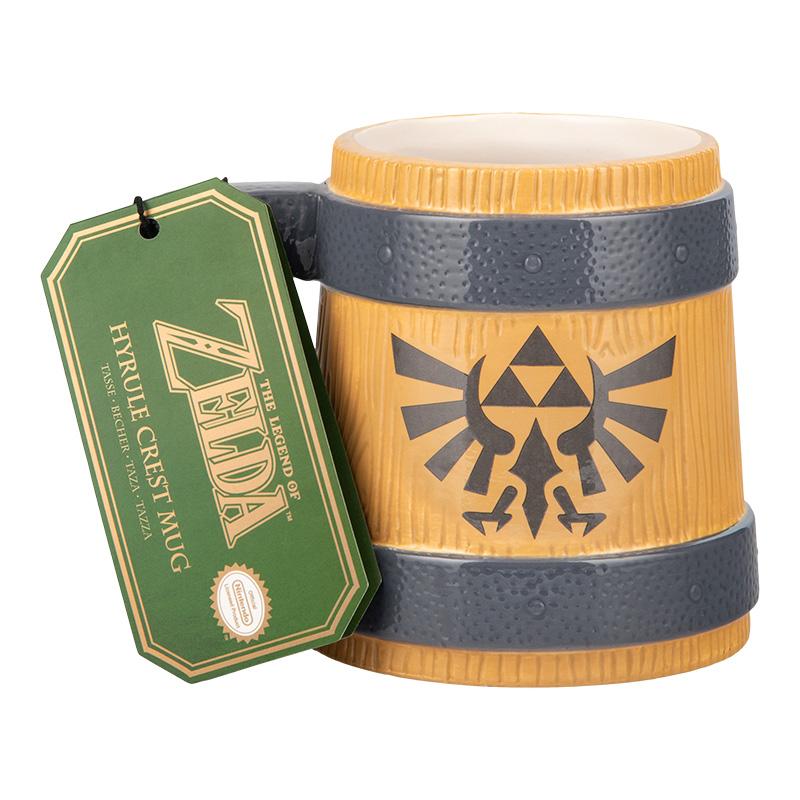 The Legend od Zelda 3D mug Hyrule Crest / The Legend od Zelda kubek 3d herb Hyrule