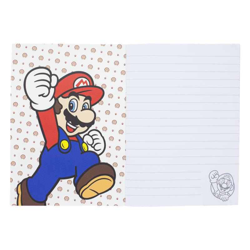 Super Mario Set of 2 Notebooks / zestaw dwóch notatników Super Mario