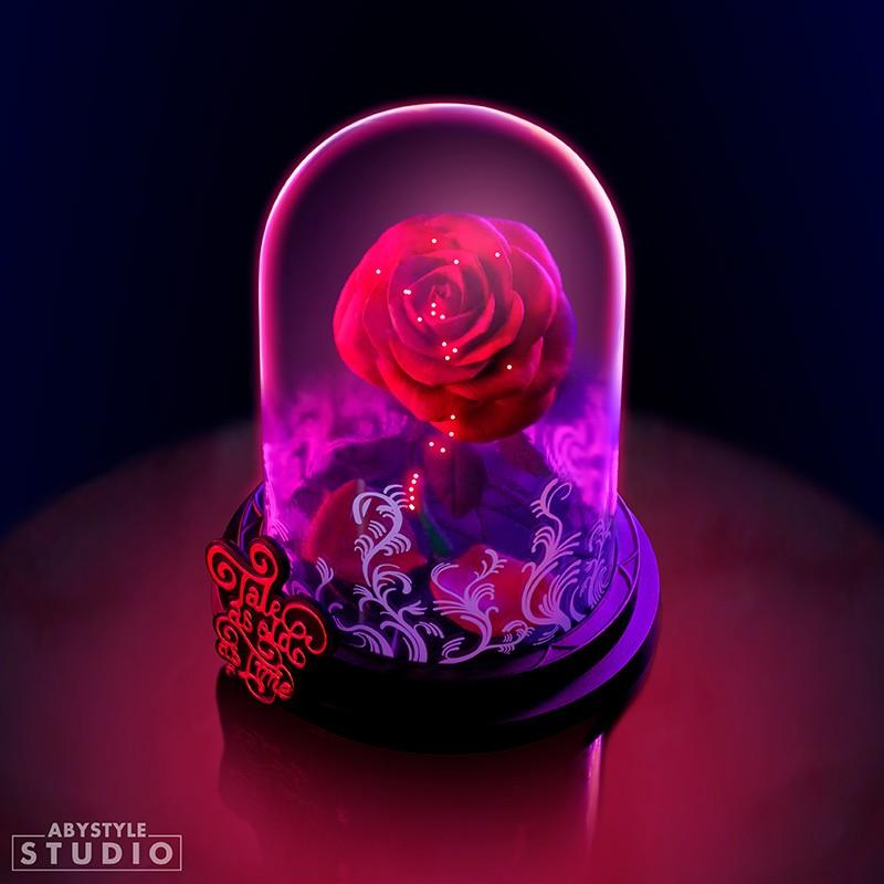 DISNEY Beauty and the Beast Figurine - Enchanted Rose / figurka Disney Piękna i Bestia - zaczarowana róża - ABS