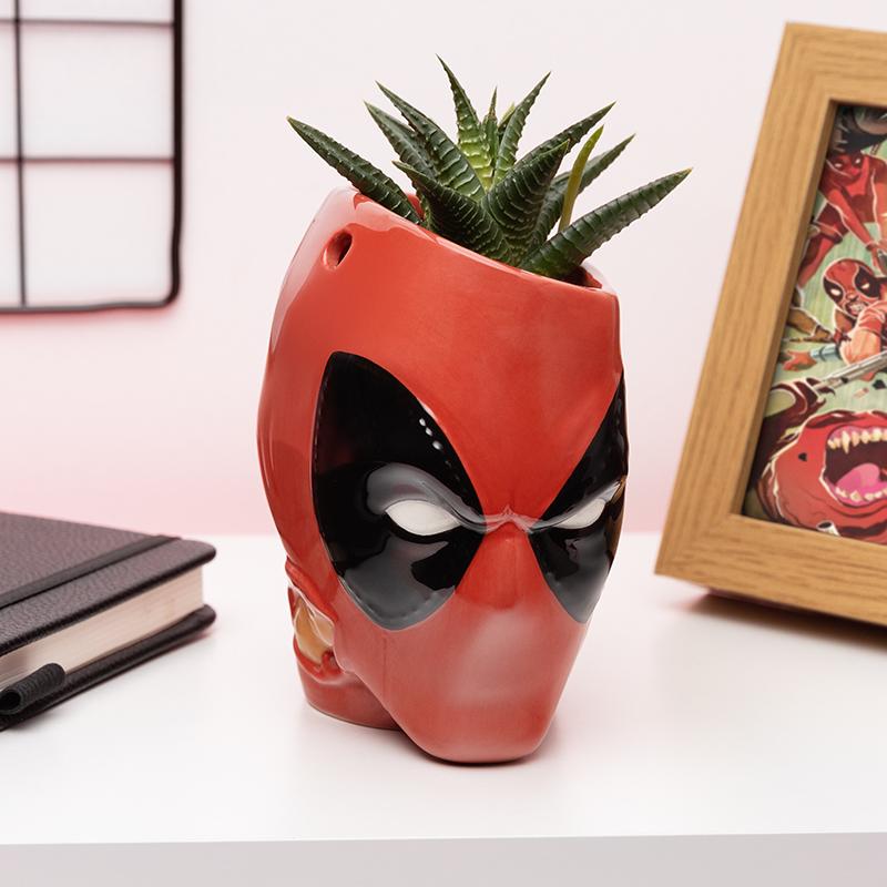 Marvel Deadpool Pen and Plant Pot / przybornik na biurko - doniczka Marvel Deadpool