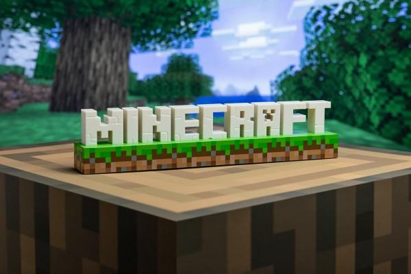 Minecraft Logo Light (8,5 x 41,7 cm) / lampka Minecraft Logo (wym: 8,5 x 41,7 cm)