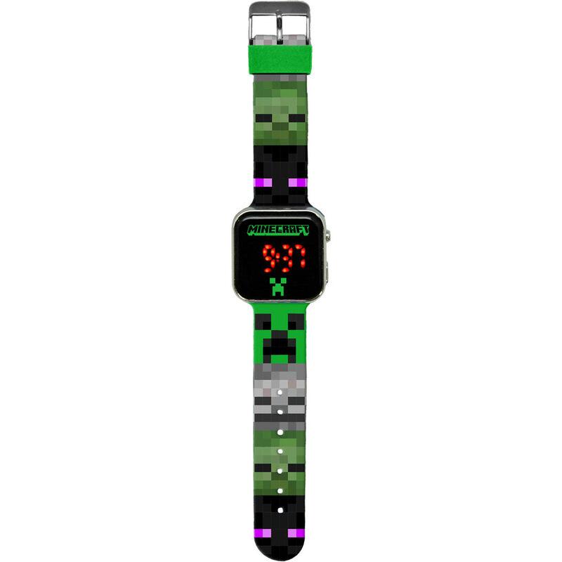 Minecraft led watch Mob heads / Zegarek cyfrowy Minecraft - głowy