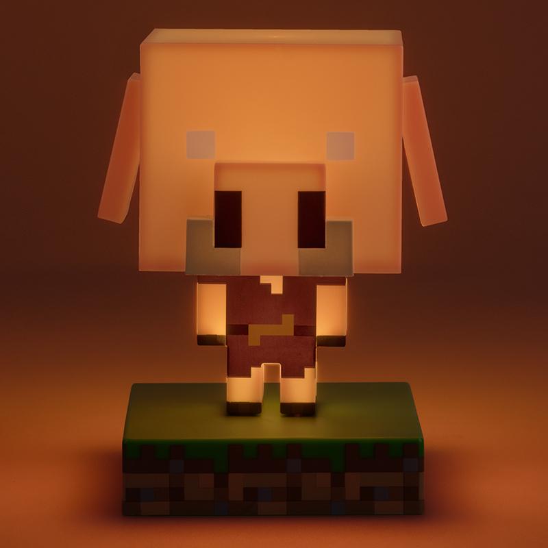 Minecraft Piglin Icon Light / Minecraft lampka Piglin