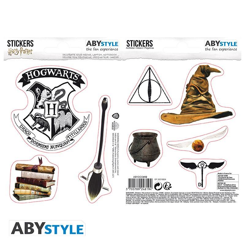 HARRY POTTER Stickers Magical Objects / Zestaw naklejek Harry Potter - Magiczne przedmioty - ABS