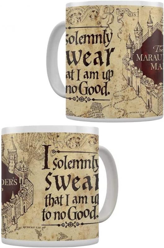 HARRY POTTER (THE MARAUDERS MAP) HEAT CHANGE MUG / Kubek termoaktywny Harry Potter - Mapa Hunctwotów