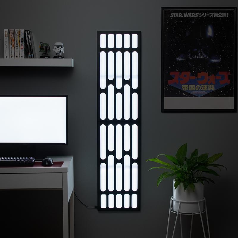 Star Wars Death Star Wall Panel Light (high: 124 cm) / Gwiezdne Wojny - panel ścienny - Gwiazda Śmierci (wysokość: 124 cm)