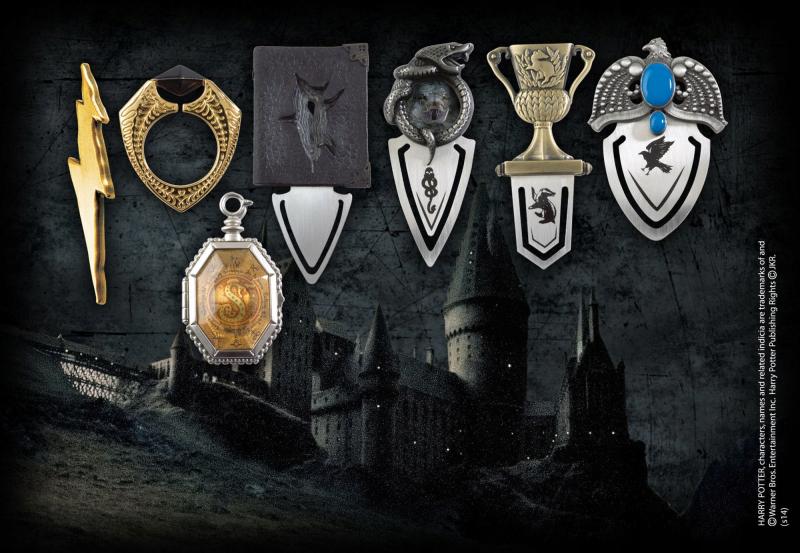 Harry Pottert the Horcrux bookmark collection (7 pcs) / Harry Potter zestaw zakładek do książek Horctux (7 szt)