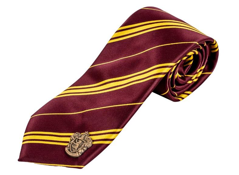 Harry Potter Gryffindor Tie in Gift Box / Harry Potter krawat Gryffindor w opakowaniu prezentowym