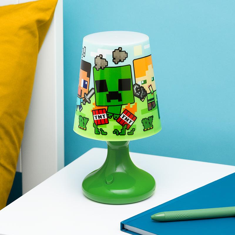 Minecraft Table Lamp (high: 18,50 cm) / Minecraft lampka nocna (wysokość: 18,50 cm)