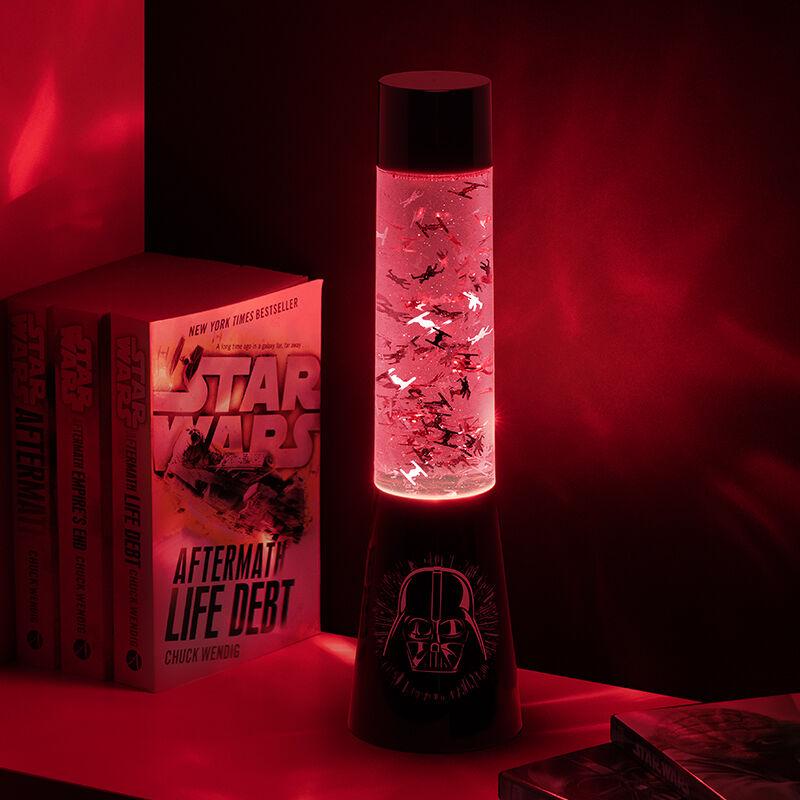 Star Wars Plastic Flow Lamp 33 cm / Lampka Gwiezdne Wojny ledowo-żelowa (wysokość: 33 cm)