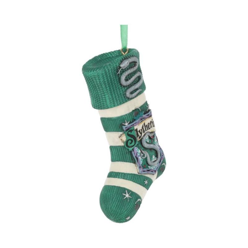 Harry Potter Slytherin Stocking Hanging Ornament (9,5 cm) / ozdoba wisząca Harry Potter - skarpeta Slytherin (9,5 cm)