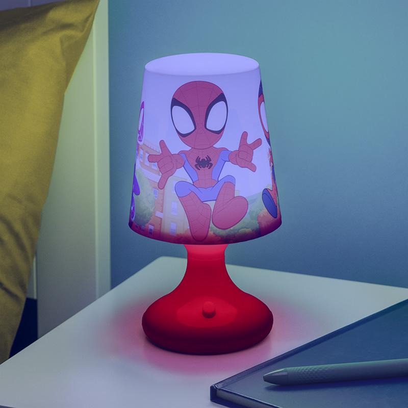 Marvel Spidey and Friends Table Lamp (high: 18,50 cm) / Lampka nocna Marvel Spidey i Przyjaciele (wysokość: 18,50 cm)