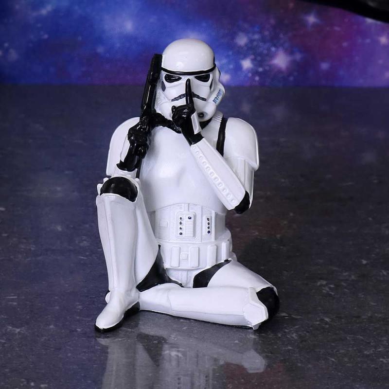 Star Wars Stormtrooper Speak No Evil (high: 10 cm) / Gwiezdne Wojny Szturmowiec - nie mówiąc nic złego (wys: 10 cm)