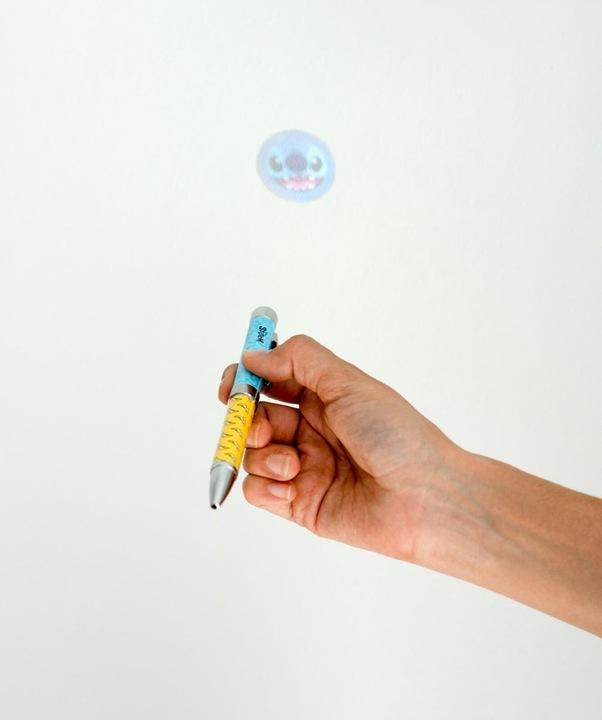 Disney Stitch A5 premium notebook + projector pen / Disney Stitch Plush Notes A5 z długopisem