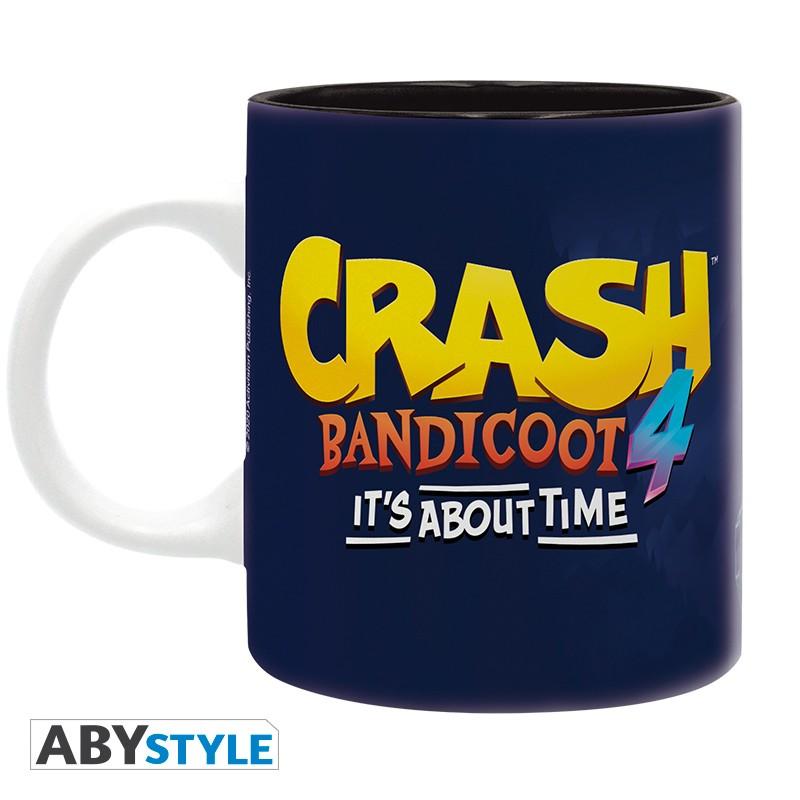 CRASH BANDICOOT It's About Time mug / kubek CRASH BANDICOOT Najwyższy czas - ABS