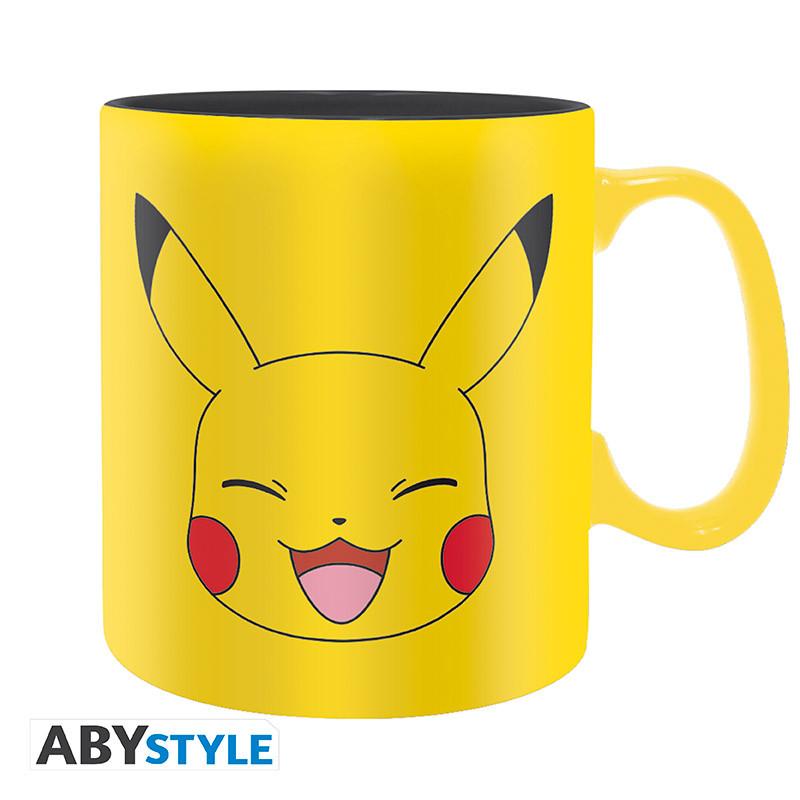 POKEMON mug (460 ml) - Pikachu Face / Pokemon kubek (460 ml) Pikachu - ABS