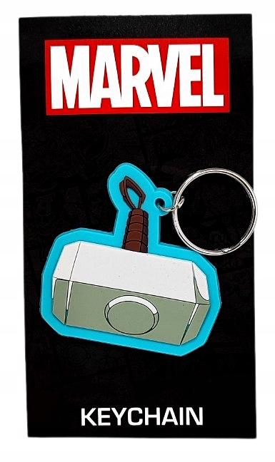 Marvel rubber keychain - Thor Hammer / brelok gumowy Marvel - młot Thora