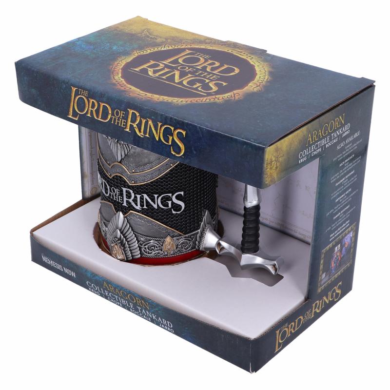 Lord of the Rings Aragorn Tankard (high: 15,5 cm) / Kufel kolekcjonerski Władca Pierścieni - Aragorn (wyskość: 15,5 cm)