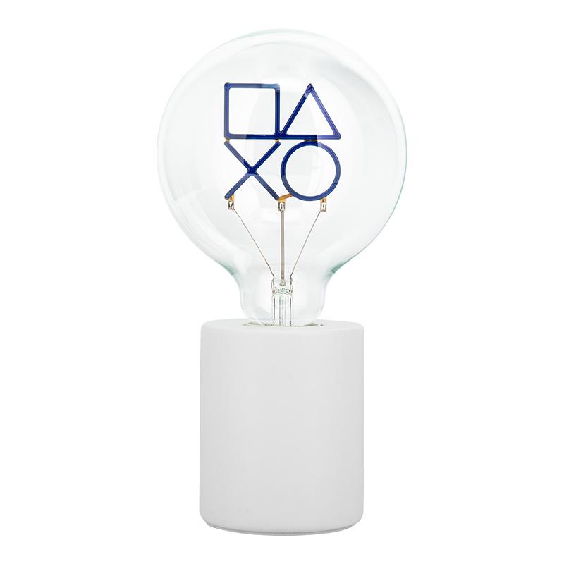 Playstation LED Neon Bulb Lamp (high: 24,3 cm) / Playstation lampka - żarówka neonowa (wysokość: 24,3 cm)