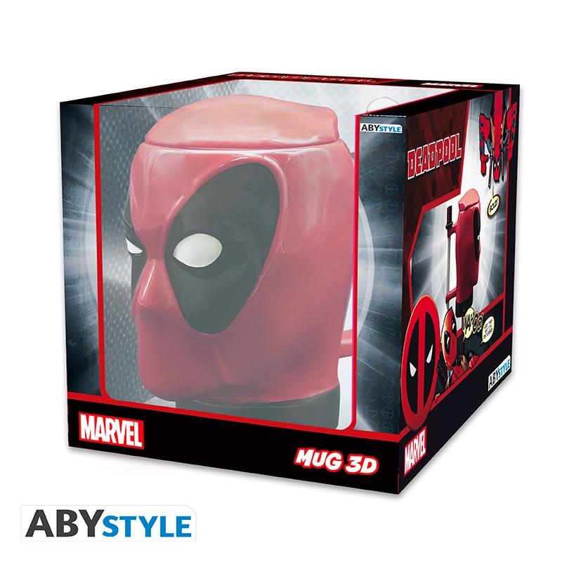 MARVEL mug 3D - Deadpool / kubek 3D Marvel - Deadpool - ABS