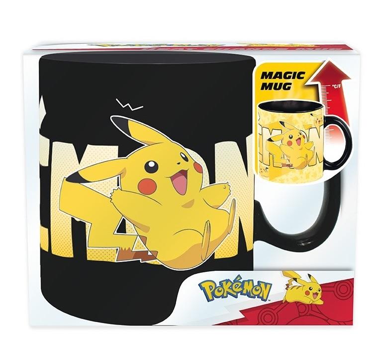 POKEMON Mug Heat Change (460 ml) - Pikachu / Pokemon kubek termoaktywny (460 ml) - Pikachu ABS