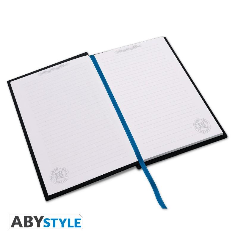 DRAGON BALL SUPER - A5 Notebook Universe 7 / Dragon ball notatnik A5 Uniwersum 7 - ABS