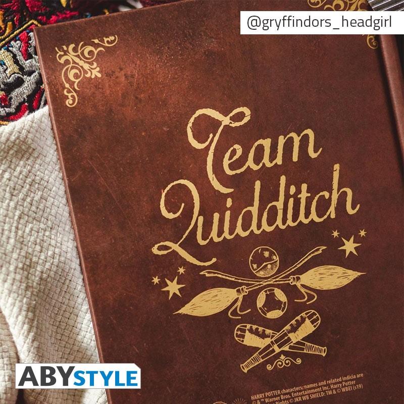 Harry Potter A5 Notebook Quidditch / Harry Potter notatnik A5 Quidditch - ABS