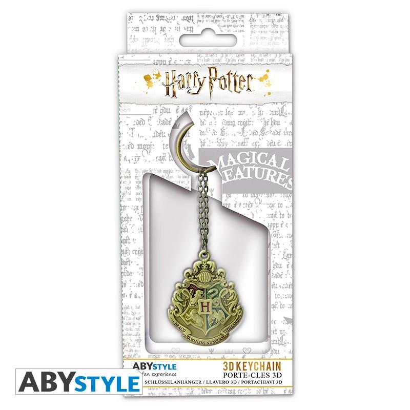 HARRY POTTER Keychain 3D Hogwarts’ Crest / Harry Potter brelok 3D - Herb Hogwartu - ABS