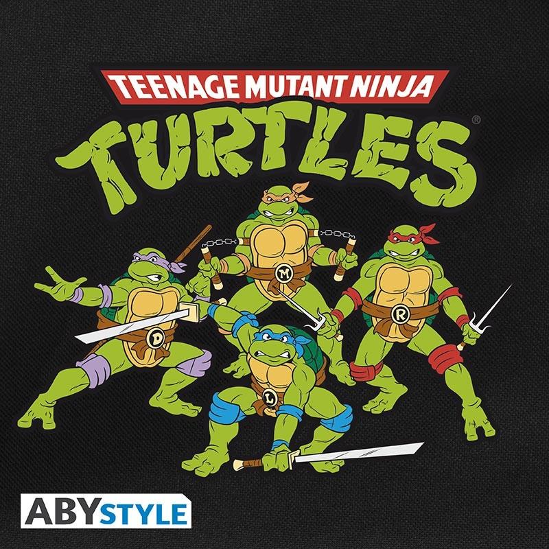 Teenage Mutant Ninja Turtles TMNT backpack - Turtles fighting pose / plecak Żółwie Ninja TMNT - ABS