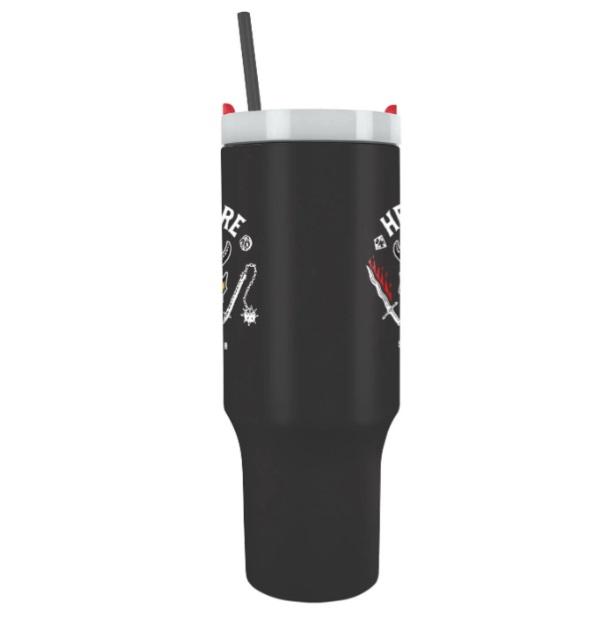 Stranger Things (Hellfire Club) travel cup with straw (1180 ml) / Stranger Things (Hellfire club) kubek podróżny ze słomką (1180 ml)