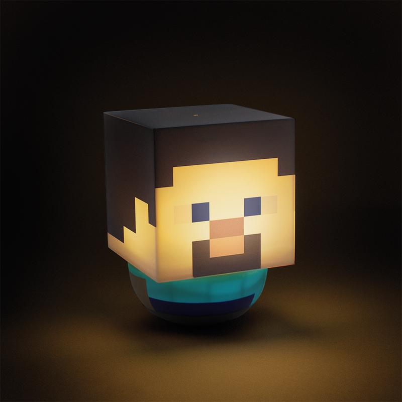 Minecraft Steve Sway Light / Lampka kołysząca się Minecraft Steve