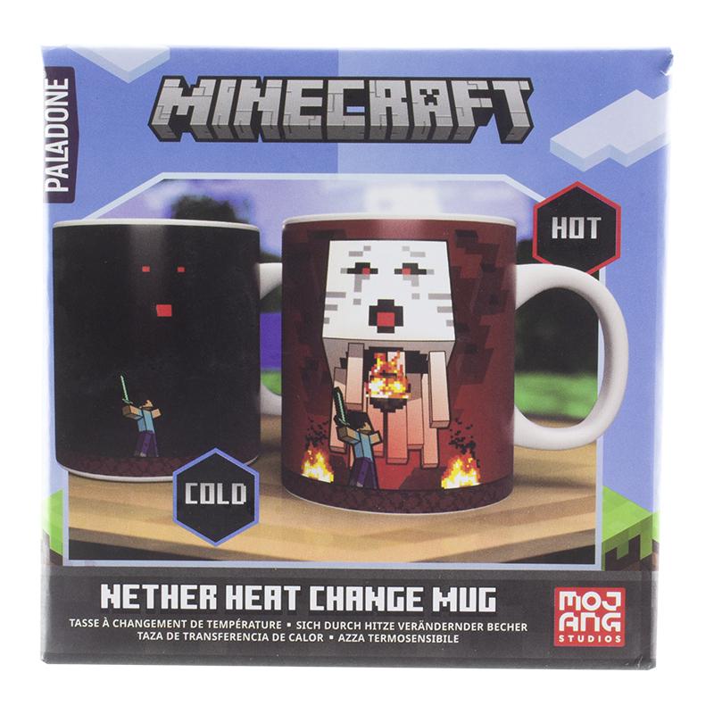 Minecraft Nether Heat Change Mug / Minecraft kubek termoaktywny Nether