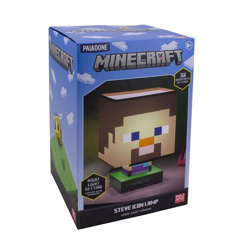 Minecraft Steve Icon Lamp (high: 26 cm) / lampa Minecraft Steve (wysokość: 26 cm)